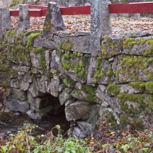 Bro över Tvetvattenbäcken vid Hogdal, Strömstad